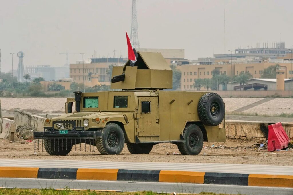 Tembakan artileri raikan kerajaan baharu Iraq