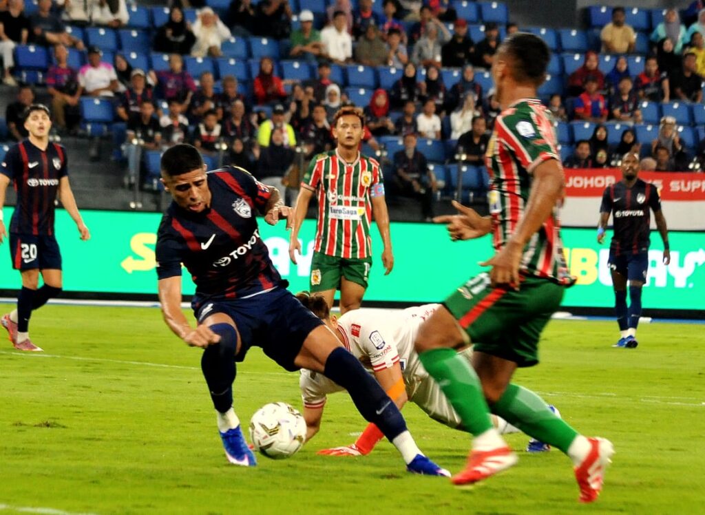 JDT tutup saingan Liga Super, ganyang Kelantan TRW 14-1
