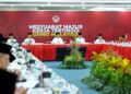 JOHOR BAHRU, 11 Mei - Presiden UMNO merangkap Timbalan Perdana Menteri, Datuk Seri Dr. Ahmad Zahid Hamidi mempengerusikan Mesyuarat Majlis Kerja Tertinggi (MKT) UMNO di Pejabat Perhubungan UMNO Johor, Johor Bahru disini. UTUSAN/RAJA JAAFAR ALI