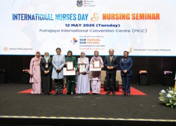 Timbalan Menteri Kesihatan, Datuk Hanifah Hajar Taib pada Sambutan Hari Jururawat Antarabangsa 2026 dan Seminar Kejururawatan di Pusat Konvensyen Antarabangsa Putrajaya di sini hari ini.