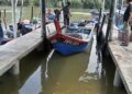 DOF Pulau Pinang telah mengambil beberapa tindakan segera dalam menangani isu pencemaran Sungai Juru di Pulau Pinang termasuk membuat persampelan semula bagi memeriksa kualiti air di sungai tersebut.-GAMBAR HIASAN