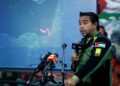 SANI Araby Abdul Alim Araby pada sidang media khas perkembangan terkini misi GSF 2.0. - UTUSAN/FAISOL MUSTAFA