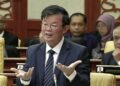 CHOW Kon Yeow ketika sidang DUN Pulau Pinang hari ini.