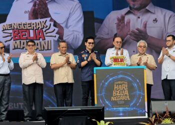 ANWAR Ibrahim ketika merasmikan Sambutan Hari Belia Negara 2026 Peringkat Kebangsaan 2026 di Bandar Sri Sendayan, Seremban hari ini.-UTUSAN/MOHD. SHAHJEHAN MAAMIN