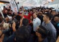 ANWAR Ibrahim bergambar bersama hadirin pada Sambutan Hari Belia Negara 2026 Peringkat Kebangsaan 2026 di Bandar Sri Sendayan, Seremban hari ini.-GAMBAR : MOHD SHAHJEHAN MAAMIN.