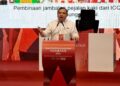 JOHOR BAHRU, 17 Mei - Setiausaha Agung DAP, Anthony Loke Siew Fook berucap sempena Konvensyen Pakatan Harapan 2026 yang diadakan di Pusat Konvensyen Antarabangsa Persada Johor.
