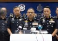 MOHD. Yusoff Mamat semasa sidang media selepas merasmi Perhimpunan Bulanan Ibu Pejabat Polis Kontinjen (IPK) Kelantan di Kota Bharu, Kelantan hari ini.UTUSAN/KAMARUL BISMI KAMARUZAMAN.