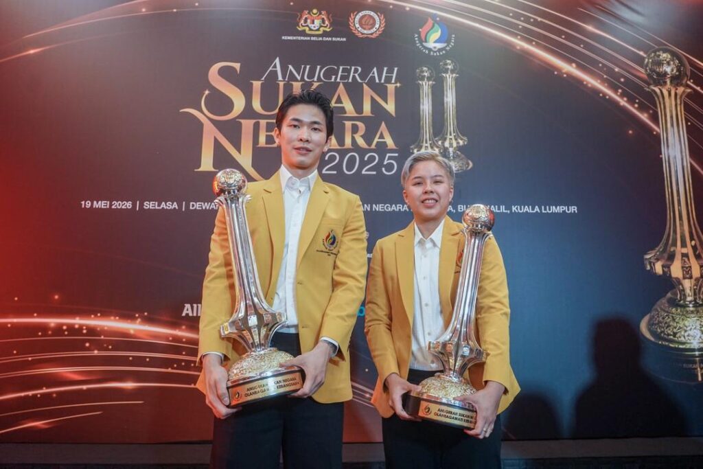 Tang Jie-Ee Wei dinobatkan Olahragawan dan Olahragawati Kebangsaan 2025