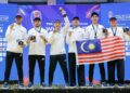 PASUKAN Sepak Takraw Malaysia menjuarai acara kuadran pada Kejohanan Piala Dunia Sepak Takraw 2026 selepas menewaskan pasukan India.-UTUSAN/SHIDDIEQIIN ZON
