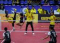 SKUAD negara perlu berwaspada dengan kekuatan pasukan Myanmar pada aksi terakhir Kumpulan B malam ini dalam misi menjadi juara kumpulan dalam acara  regu berpasukan-UTUSAN/AMIR KHALID