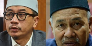 MUHAMMAD Khalil Abdul Hadi dan Tuan Ibrahim Tuan Man.