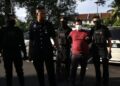 MUHAMMAD Ilhami Badaruddin (dua kanan) mengaku tidak bersalah terhadap pertuduhan cubaan bunuh ke atas ibu tunggal di Mahkamah Sesyen Alor Setar, hari ini. - UTUSAN/ SHAHIR NOORDIN