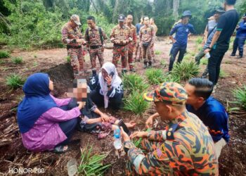 WARGA emas yang dilaporkan hilang Selasa lalu ketika melalui jalan kebun kelapa sawit di Kampung Medan Sari, Pontian, ditemukan selamat hari ini.
