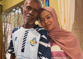 SURIYANI Samsuri memohon bantuan orang ramai untuk mengesan atoknya