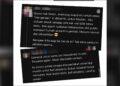 TANGKAP layar perbincangan pengguna media sosial mengenai topik sewa rumah bercampur jantina.
