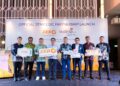 TOMMY Tham (tiga dari kiri) bersama Samuel Lee Thai Hung (empat dari kiri) semasa majlis pelancaran konsep Zero Power Station bersempena Tahun Melawat Malaysia 2026 di Aurum Theatre, TRX, baru-baru ini.