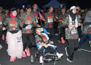 ANTARA peserta yang menyertai Army Run 2026 di Putrajaya, di sini hari ini.