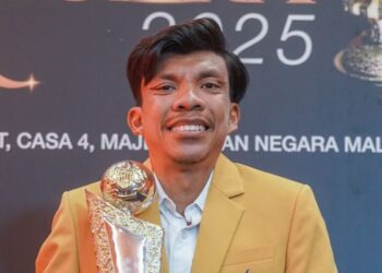 Mohamad Yusof Hafizi Shaharuddin memasang impian lebih besar untuk beraksi di pentas Paralimpik 2028 Los Angeles. - UTUSAN/ISKANDAR ISHAK