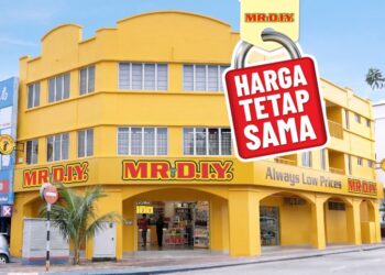 INISIATIF ‘Harga Tetap Sama’ oleh MR D.I.Y.