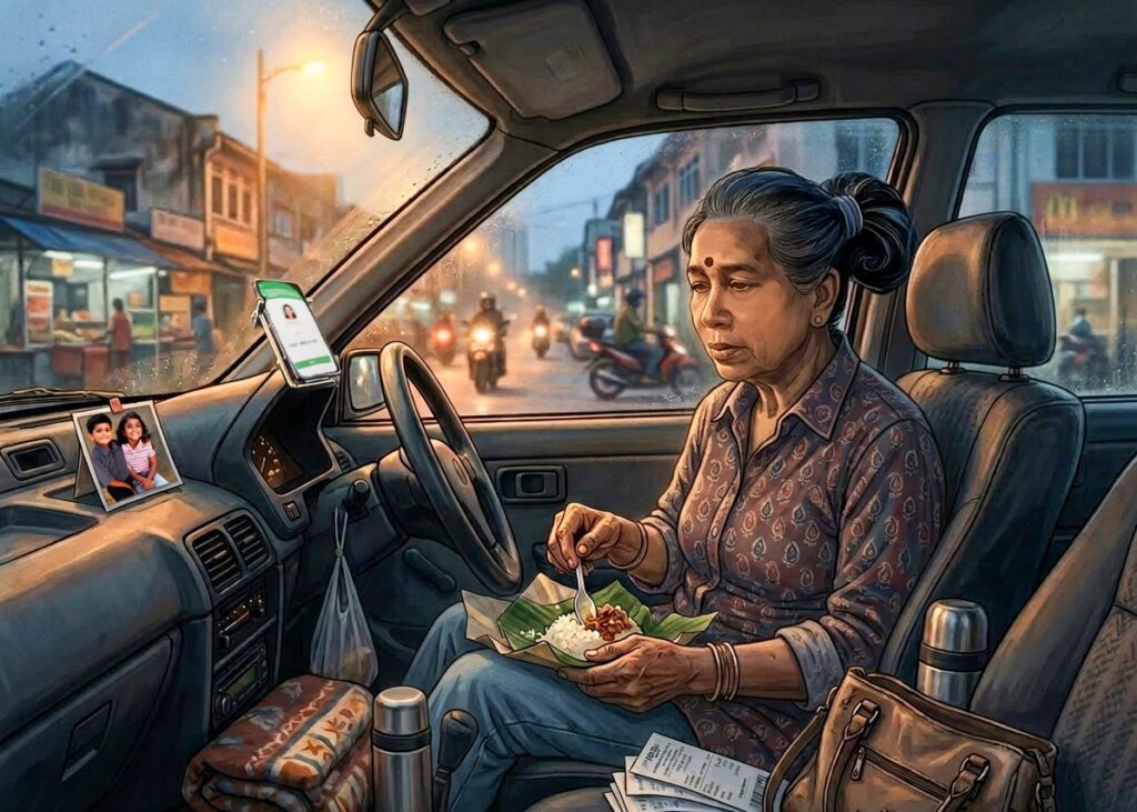 Kisah nasi lemak RM1, tidur dalam kereta dan selamat hari ibu