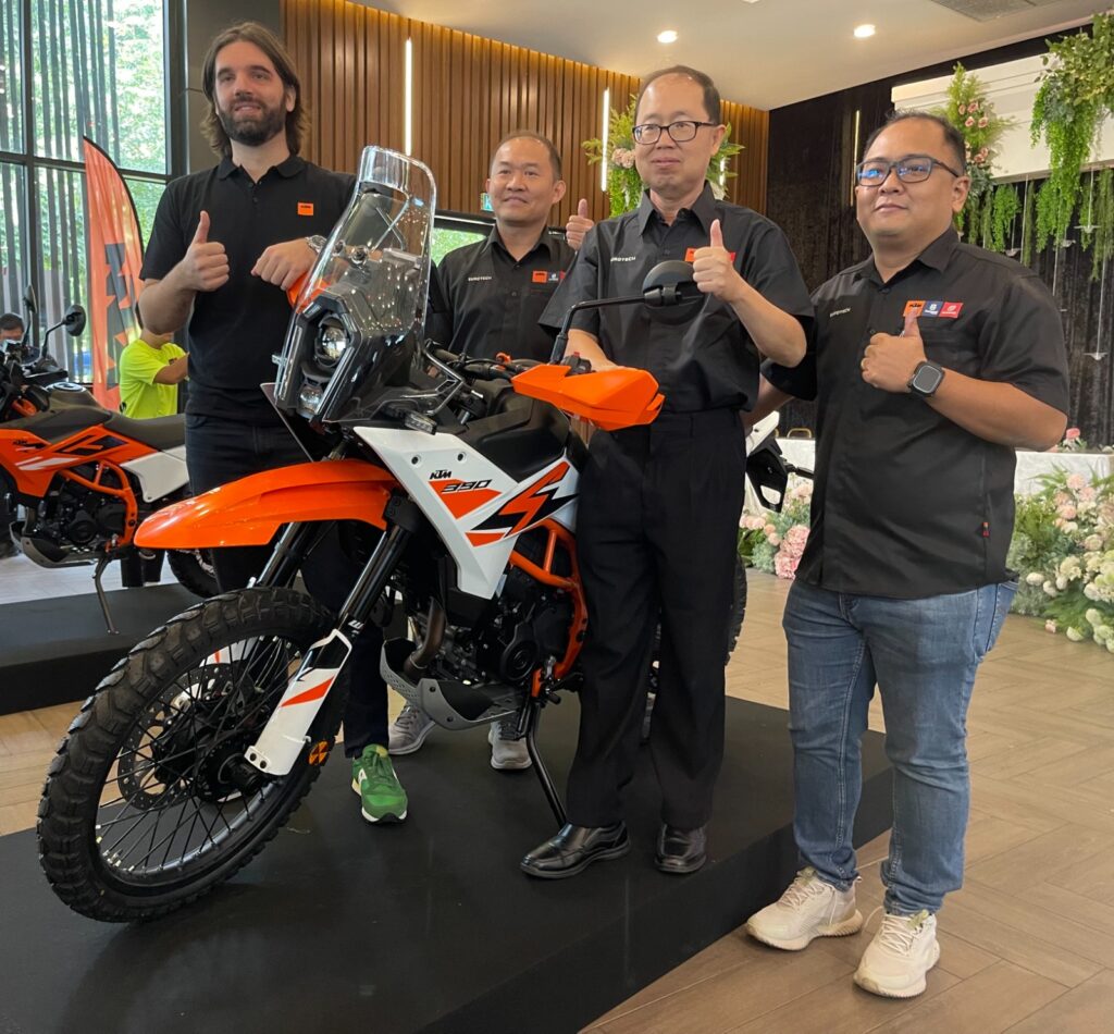 KTM kembali dengan empat model baharu motosikal siri 390