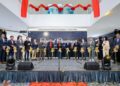 LIM Kim Heng (tujuh dari kiri) semasa Majlis Pembukaan Rasmi senQ Easyhome Mall dan Pelancaran Rasmi Senheng Home Customisation (SHC) di Easyhome Mall USJ hari ini.