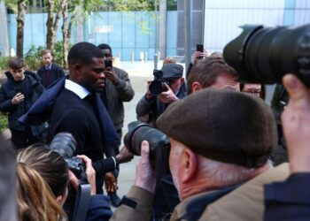 Thomas Partey tidak dibenarkan memasuki Kanada selepas berdepan pertfuhan rogol di Britain .- AFP