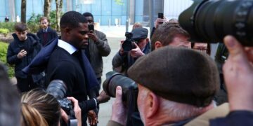 Thomas Partey tidak dibenarkan memasuki Kanada selepas berdepan pertfuhan rogol di Britain .- AFP