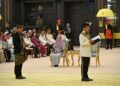 ANWAR Ibrahim berucap semasa Istiadat Menghadap dan Istiadat Pengurniaan Darjah Kebesaran, Bintang dan Pingat Persekutuan sempena Sambutan Ulang Tahun Hari Keputeraan Rasmi Yang di-Pertuan Agong, Sultan Ibrahim di Istana Negara, semalam. – JABATAN PENERANGAN MALAYSIA