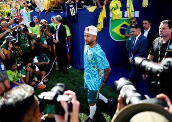 NEYMAR menjadi tumpuan media di Piala Dunia 2026.-AFP