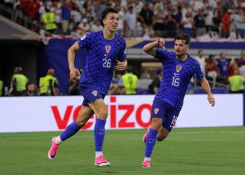 Petar Musa menjadi harapan Croatia untuk merobek gawang Panama, esok.- AFP