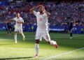 ISMAEL Saibari meraikan jaringan pada aksi Piala Dunia 2026 antara Maghribi menentang Scotland di di Stadium Gillette, awal pagi tadi.