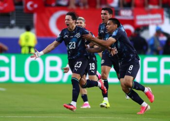 MATIAS Galarza menjaringkan gol buat Paraguay pada aksi Piala Dunia 2026-AFP