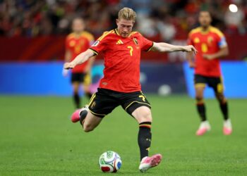 BELGIUM mengharapkan kreativiti Kevin De Bruyne ketika berdepan Senegal, esok.-AFP