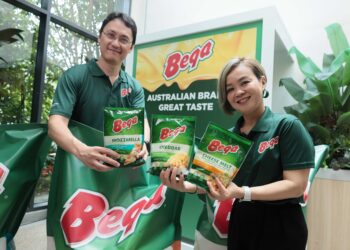 SYARIKAT tenusu Australia, Bega Group memperkukuh kehadirannya di pasaran Malaysia menerusi pengenalan rangkaian produk keju parut baharu, baru-baru ini.