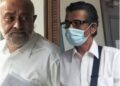 SHAIK Zamry Shaik Kamal Farid (kiri) dan Abdul Mutalib Ismail (kanan) dihadapkan ke Mahkamah Sesyen di George Town, Pulau Pinang hari ini atas pertuduhan gagal mengemukakan dokumen seperti diminta oleh pegawai JKDM. - UTUSAN/SAFINA RAMLI