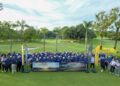 PESERTA Kejohanan Golf Bisnes Asia (ABGC) 2026 edisi sulung bergambar sebelum memulakan 'tee off di Kota Permai Golf & Country Club, Shah Alam, kelmarin.