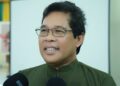 MOHAMAD Rafie Abd. Malek ditemui pemberita selepas menghadiri Ceramah Umum dan Majlis Pelancaran Logo PRN Pas Nismilan di Kompleks Pas Negeri Sembilan di Seremban, semalam.-UTUSAN/MOHD. SHAHJEHAN MAAMIN