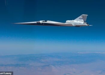 PESAWAT X-59 berjaya melepasi kelajuan bunyi buat pertama kali. - NASA