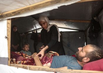18,500 rakyat Palestin kini memerlukan rawatan perubatan segera, termasuk 11,000 pesakit kanser.- AFP