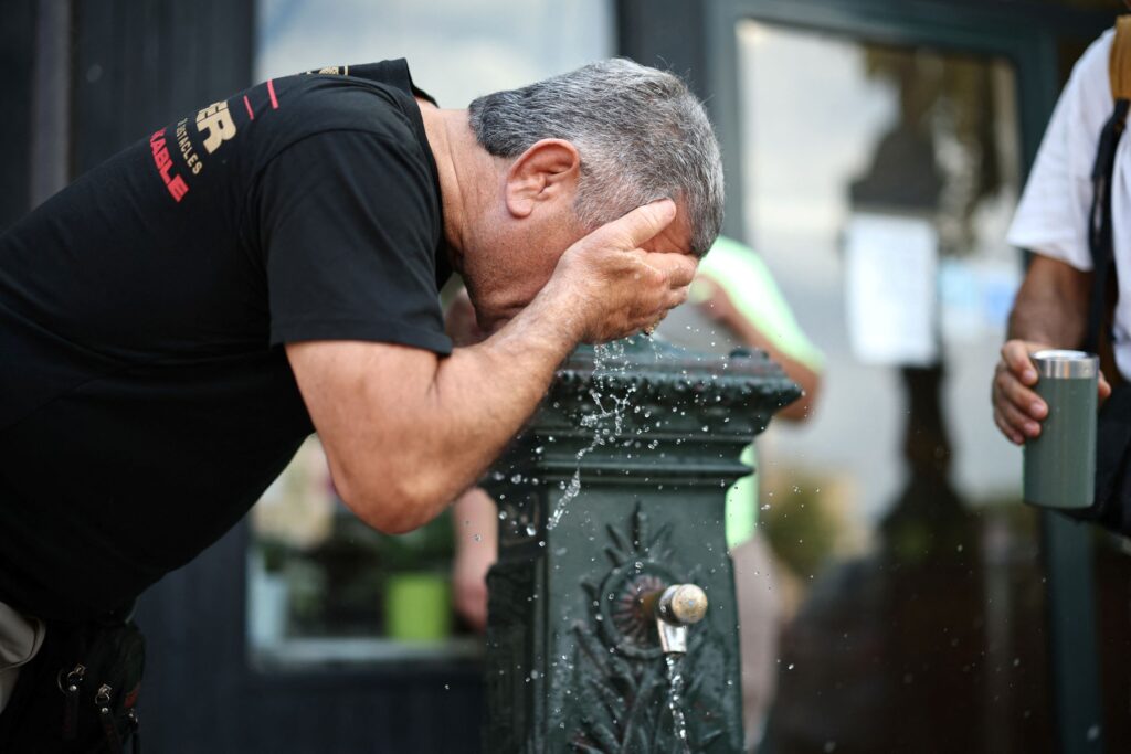 Second heatwave claims first life in France