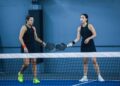 DELIA Arnold  (kiri) kini akrif menyertai kejohanan pickleball di dalam dan luar negara.