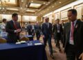 ANWAR Ibrahim menyampaikan ucaptama di Persidangan Antarabangsa Nikkei Future of Asia di Tokyo, Jepun bertajuk Navigating Strategic Uncertainty. PEJABAT PERDANA MENTERI