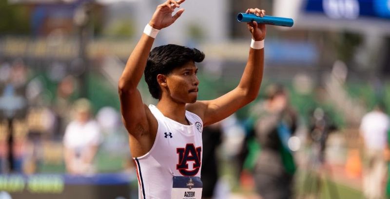 Azeem bantu kuartet Auburn pecah rekod NCAA Azeem bantu kuartet Auburn pecah rekod NCAA