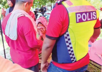 WANITA orang kurang upaya (OKU) ditemukan selamat dalam kawasan kebun getah di Kampung Lubok Simpol, Seri Rahmat, Kuala Krai, Kelantan selepas hilang dua hari lalu.