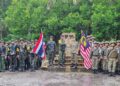 ANGGOTA Komando Suriyothai dan tentera Malaysia menyertai misi Gabungan Rondaan Sempadan Bersama (CFBP) ke-45 di Daerah Sukhirin dan Waeng di Wilayah Narathiwat, Thailand. – IHSAN KOMANDO SURIYOTHAI