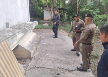 POLIS Thailand menjalankan siasatan berhubung penemuan mayat bayi yang dibakar di dalam krematorium di Wat Thai Yo, Mukim Ko Yo, Daerah Mueang, Wilayah Songkhla, Thailand.