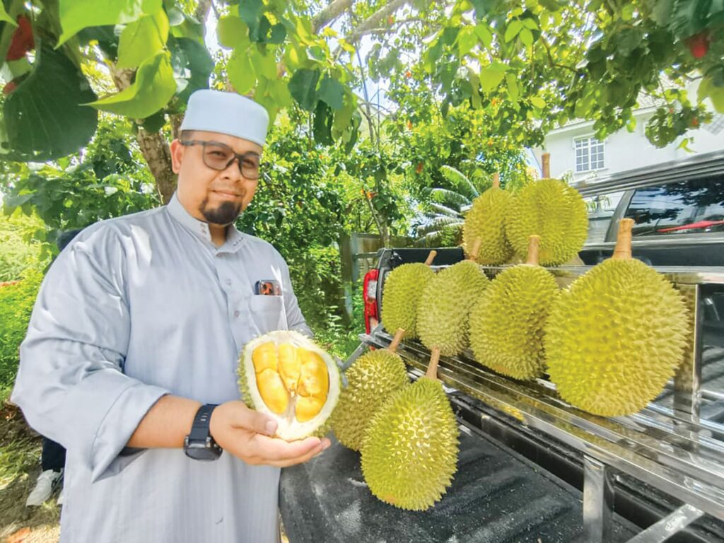 Durian farmer offers premium varieties at affordable prices to share blessings