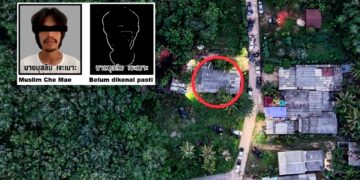 PASUKAN keselamatan Thailand menembak mati dua anggota kumpulan pemisah (gambar kecil) dalam operasi di Daerah Khok Pho, Pattani, Thailand. – IHSAN ISOC 4