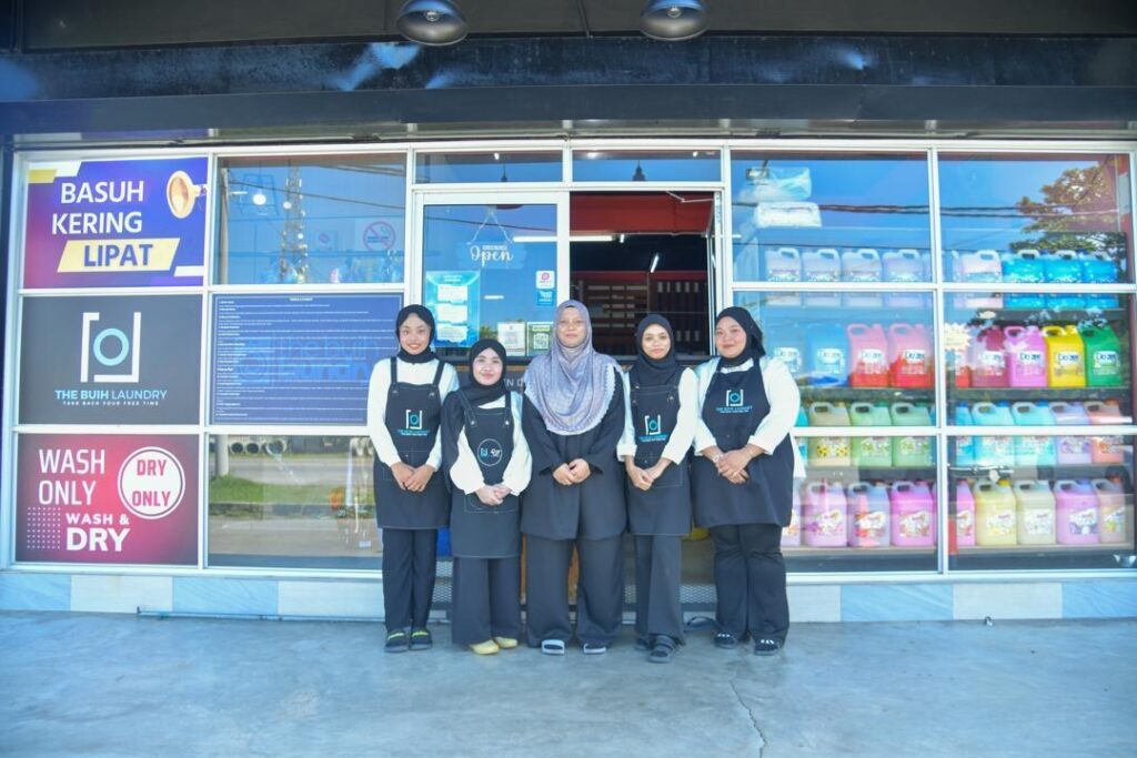The Buih Laundry becomes a source of livelihood for a husband and wife